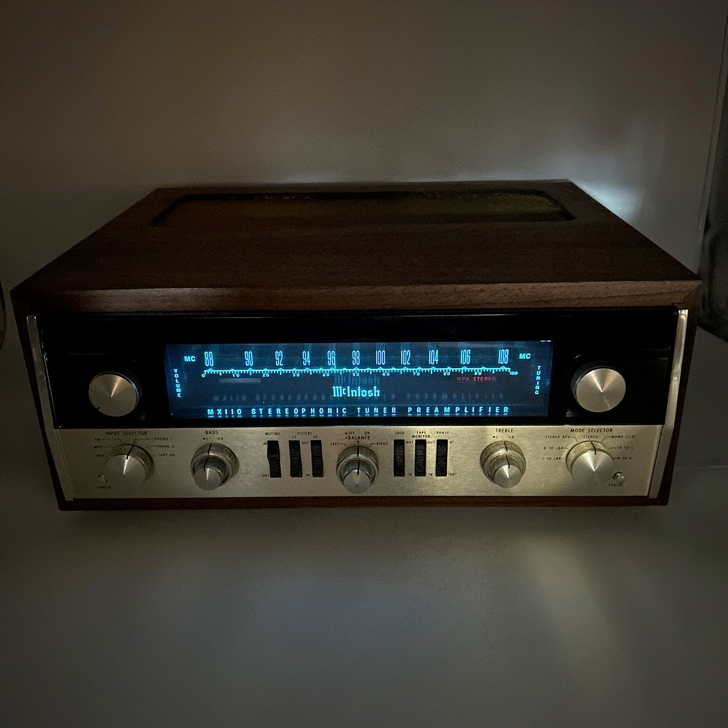 McIntosh MX110 Tube Tuner/Preamplifier 1962