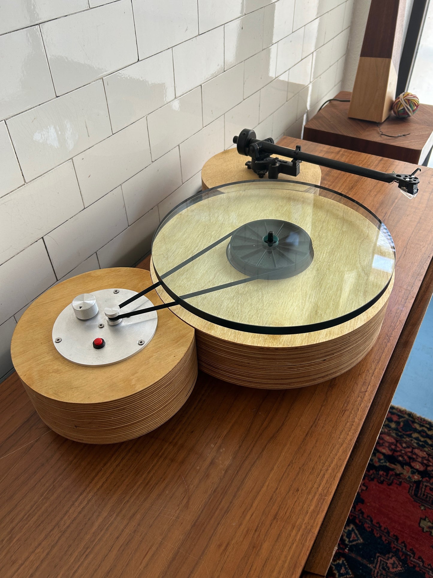 Custom Isolated Turntable  Contemporary
