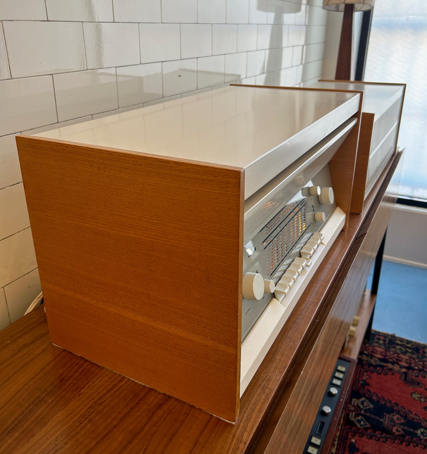 Dieter Rams designed Braun Atelier 11 & Speaker circa 1961