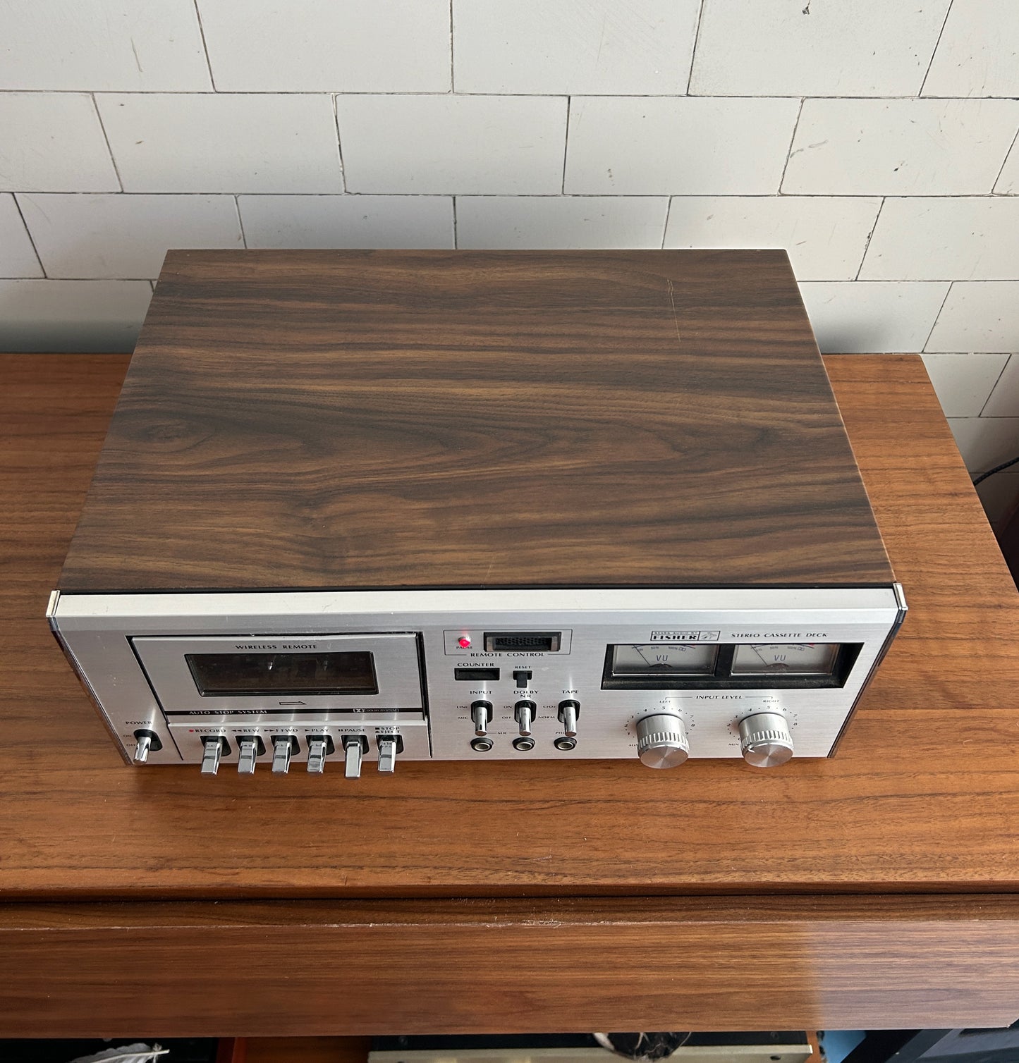 Fisher 143 Stereo Cassette Deck