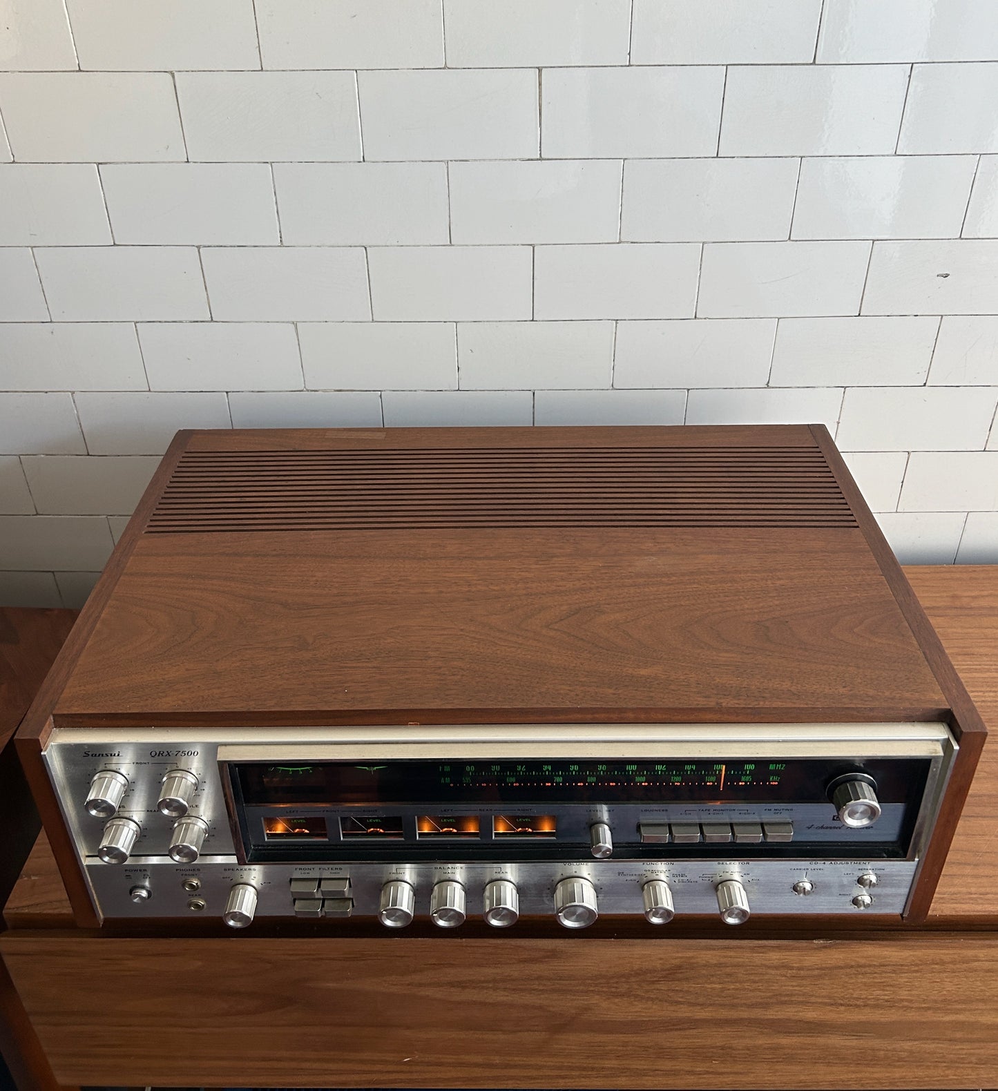 Sansui QRX 7500 Quadrophonic Receiver, 1974