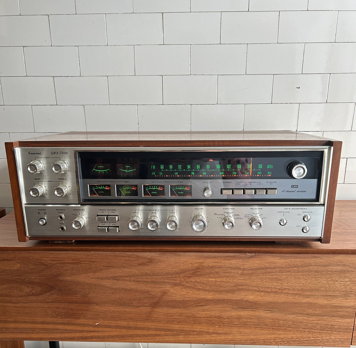 Sansui QRX 7500 Quadrophonic Receiver, 1974