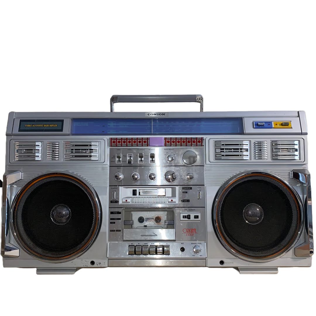 Conion C-100F Boombox 1982 – Radio Radio Rentals